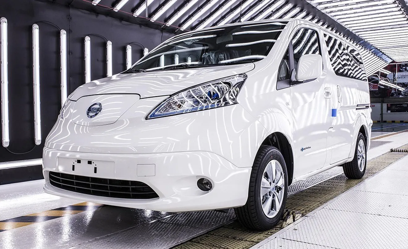 Nissan inicia las entregas del e-NV200 con batería de 40 kWh