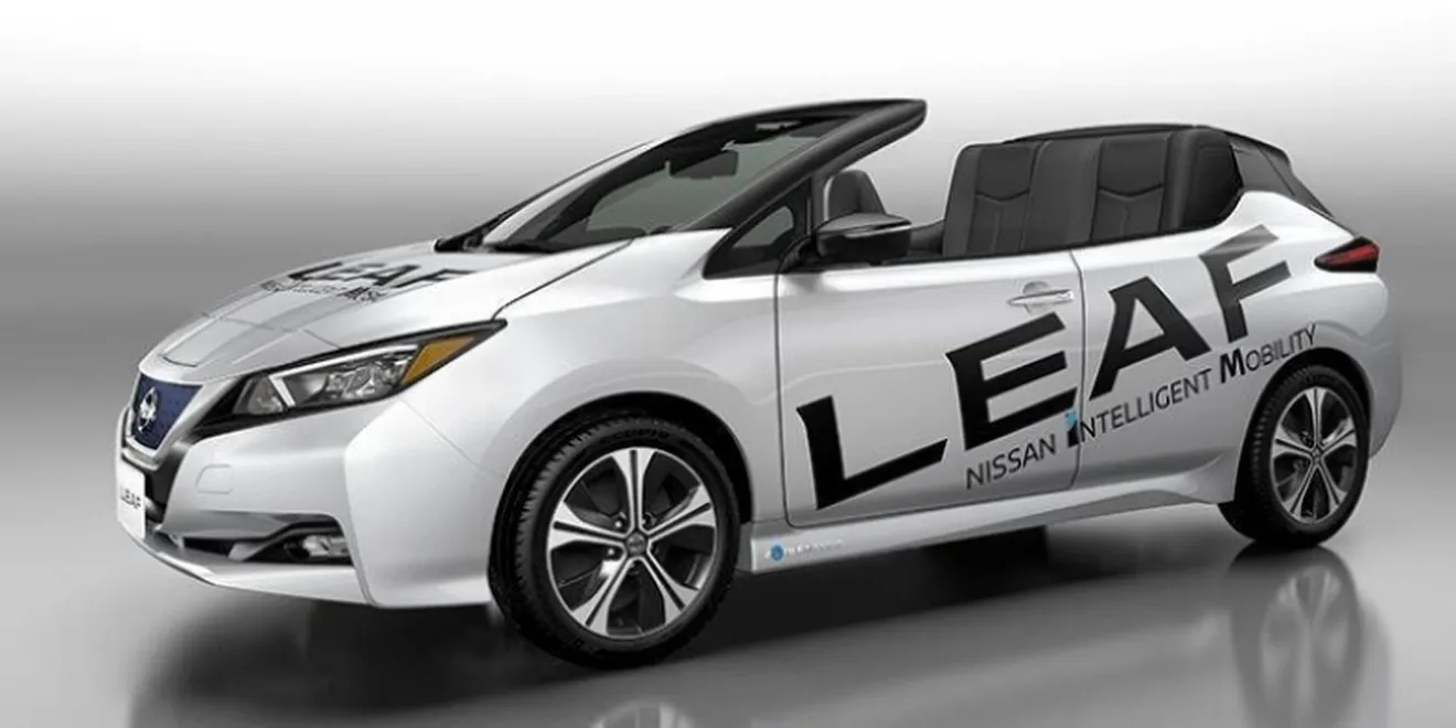 Nissan presenta una versión descapotable conceptual del Leaf