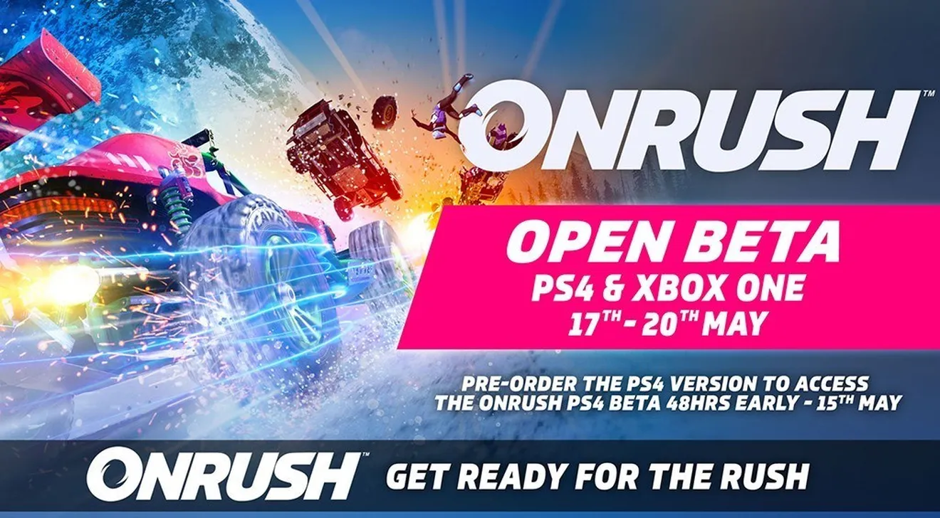 Todo listo para la beta abierta de ONRUSH para Xbox One y PlayStation 4