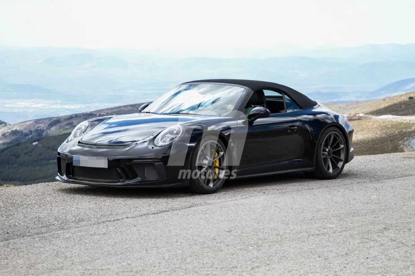 El misterioso Porsche 911 GT3 Cabrio vuelve a ser cazado