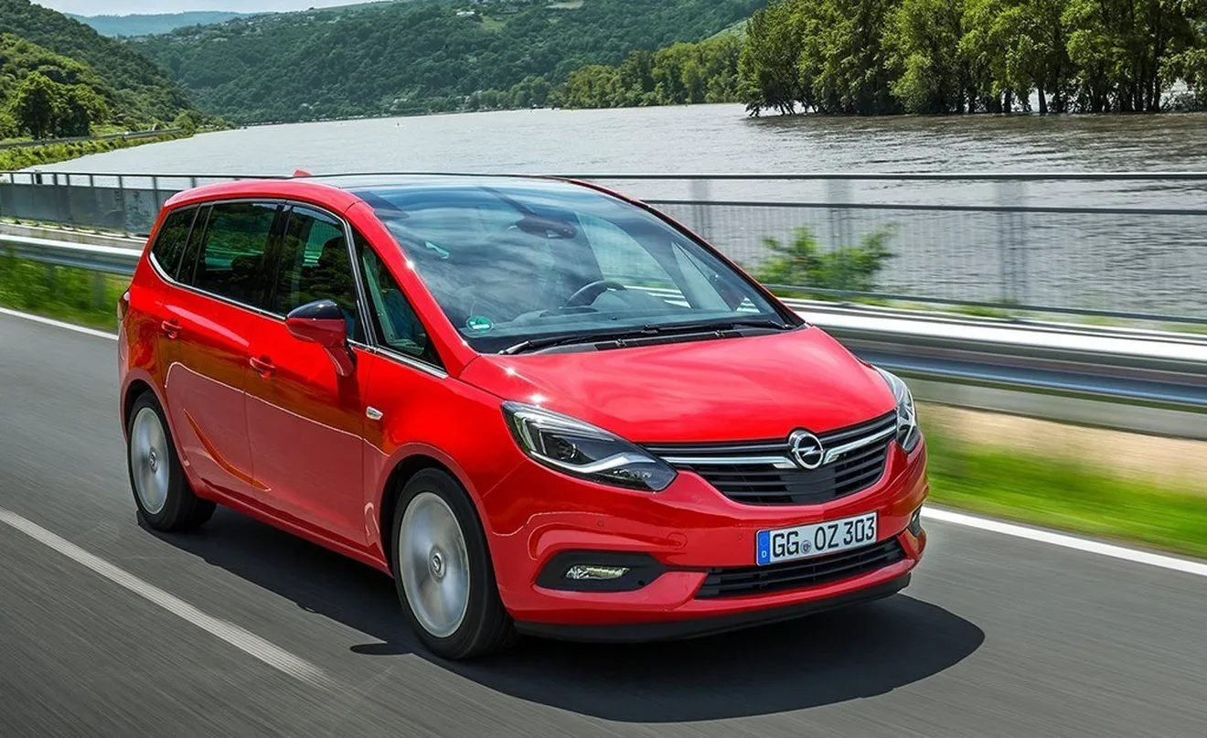 La gama 2019 del Opel Zafira estrena motor de gasolina de 136 CV