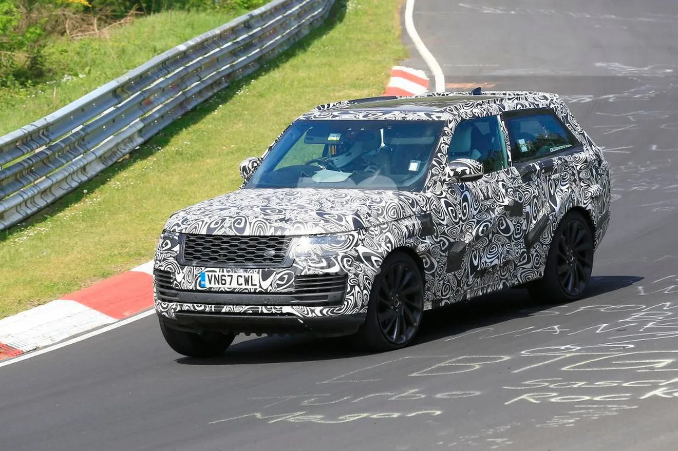 El Range Rover SV Coupé sigue con sus pruebas en Nürburgring