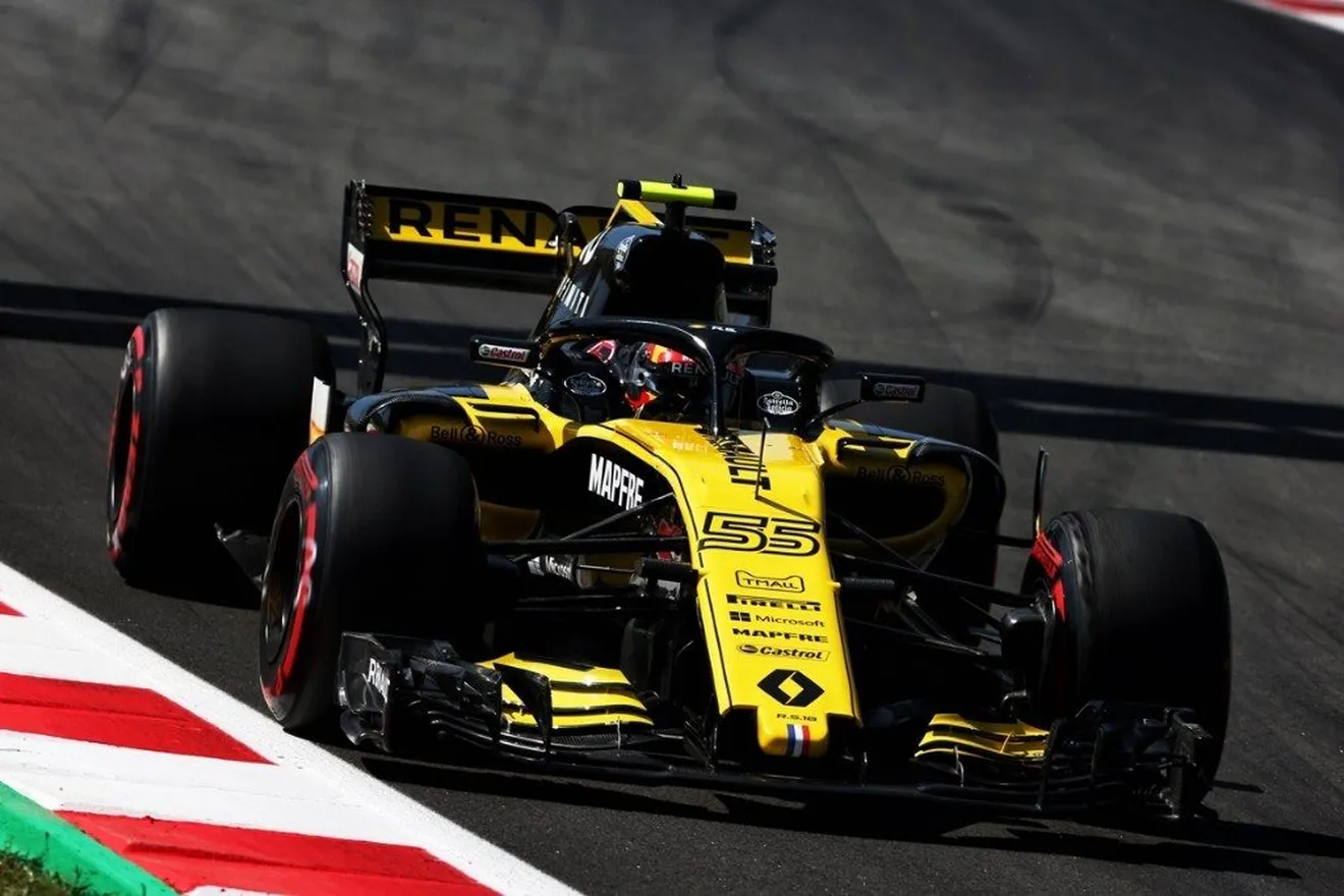 Sainz pone a Renault por delante de McLaren