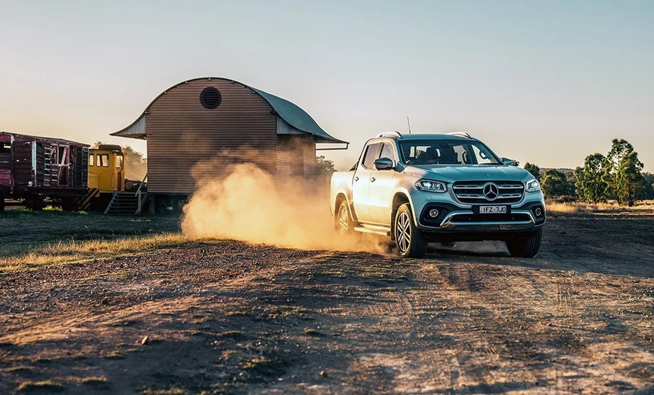 Australia - Abril 2018: El Mercedes Clase X debuta en la tierra de los pickups