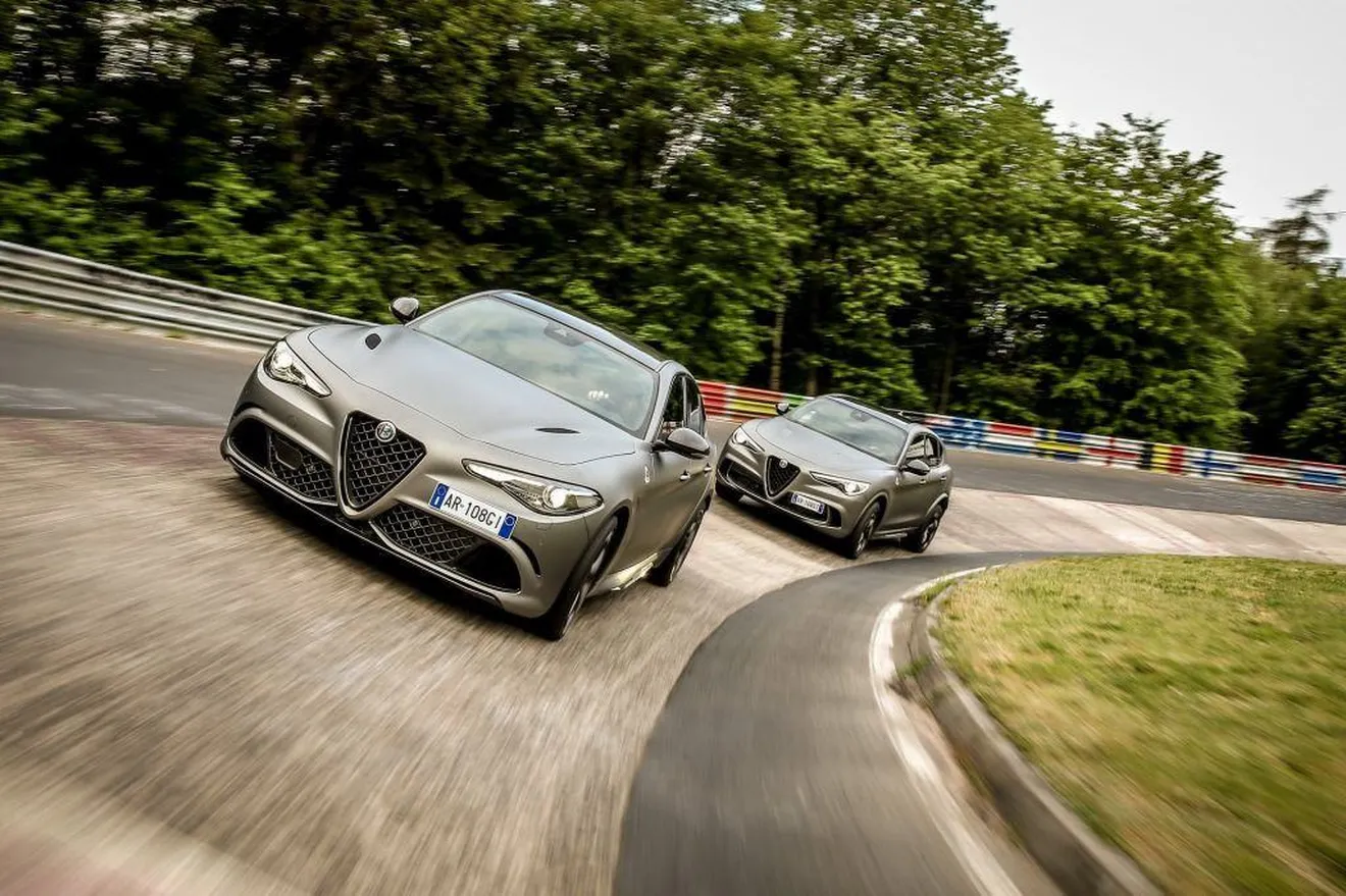 Alfa Romeo lanza los nuevos Giulia y Stelvio NRing en Europa