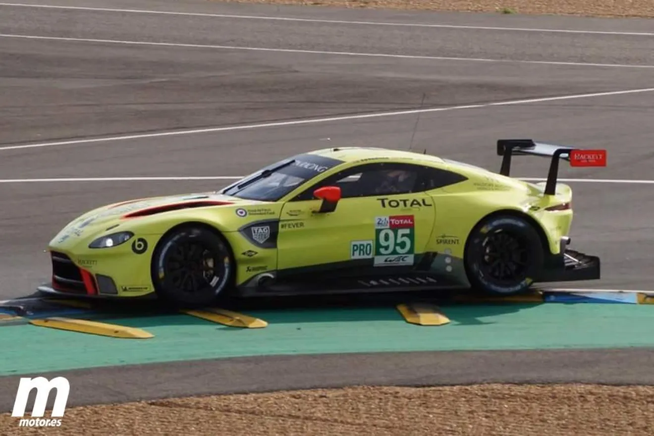 Aston Martin cambia el chasis tras el accidente de Sorensen