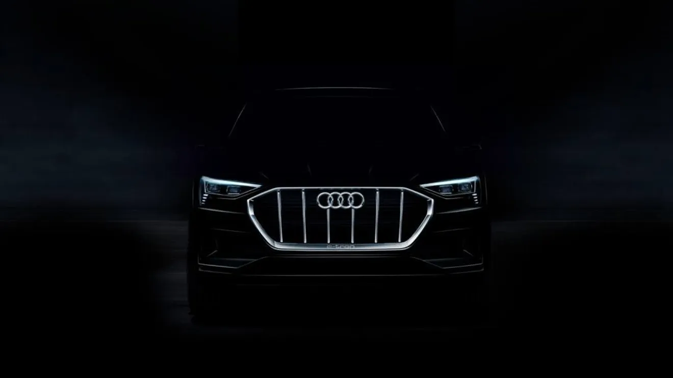 Audi adelanta el primer teaser del nuevo e-tron quattro