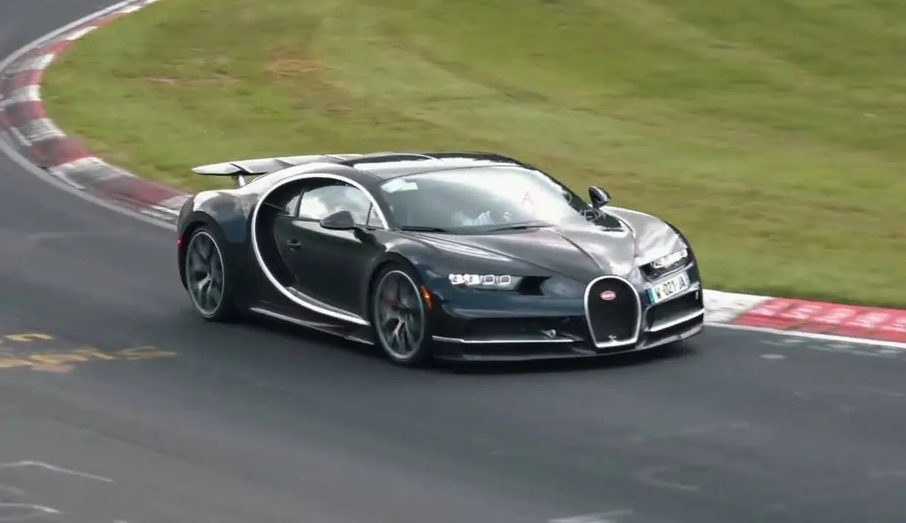 ¿Bugatti está probando el esperado Chiron Super Sport en Nürburgring?