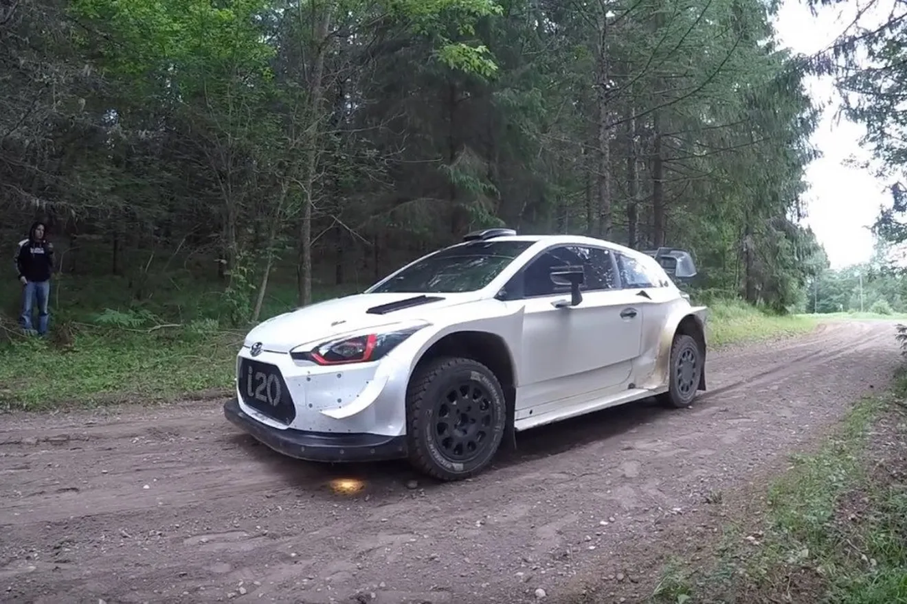 Hyundai prepara el Rally de Finlandia al sur de Estonia