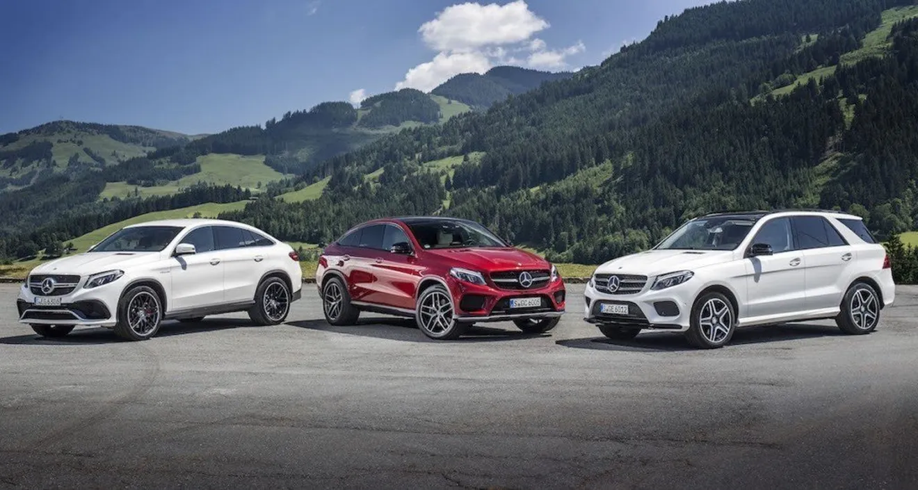 Mercedes reduce la oferta de la gama 2018 en los GLE, GLE Coupé y GLS