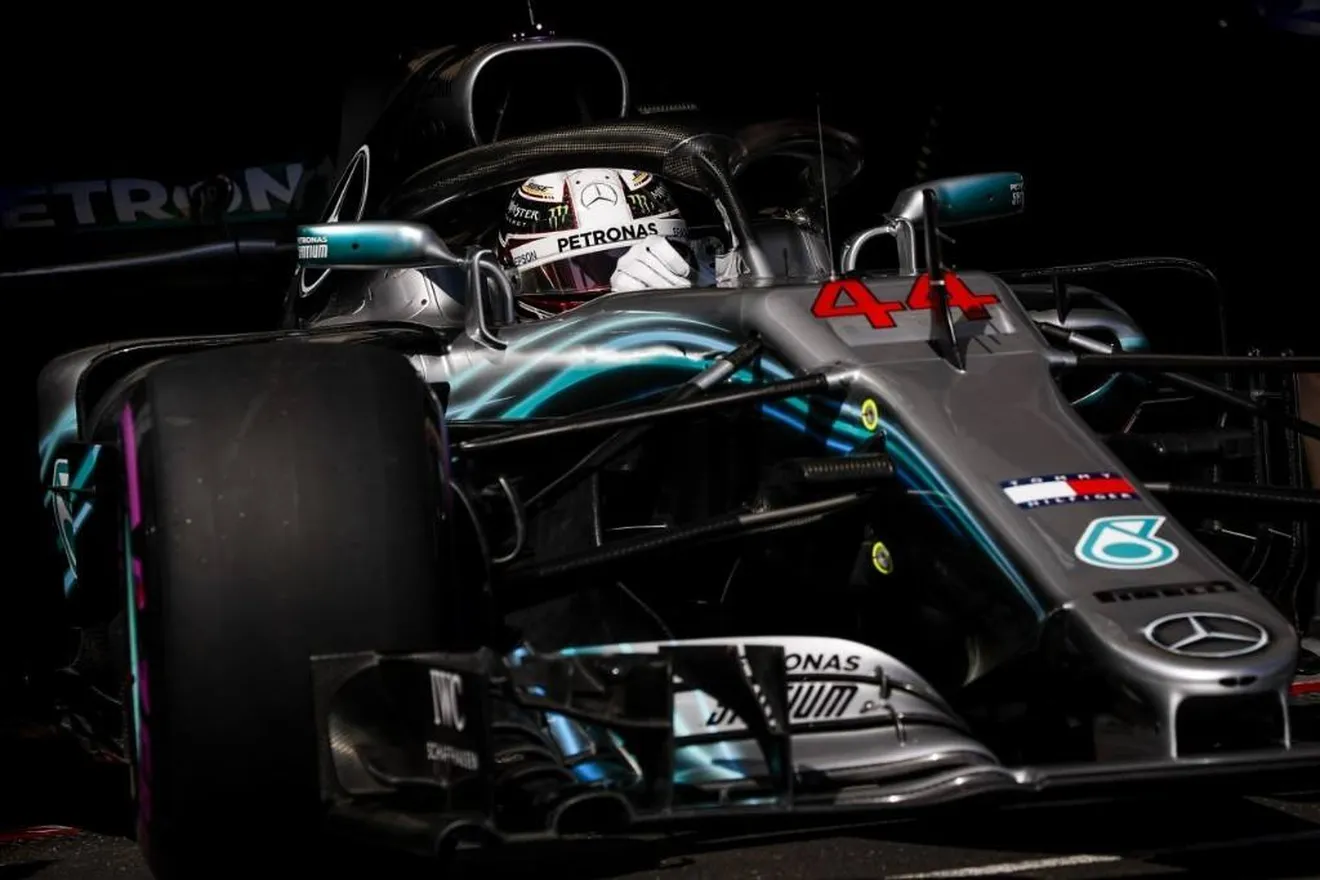 Pole "mejorable" de Mercedes en "una sesión simple" para Hamilton