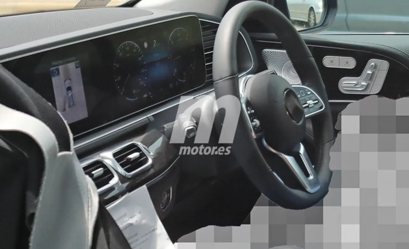 Mercedes Clase GLE 2019 - foto espía interior