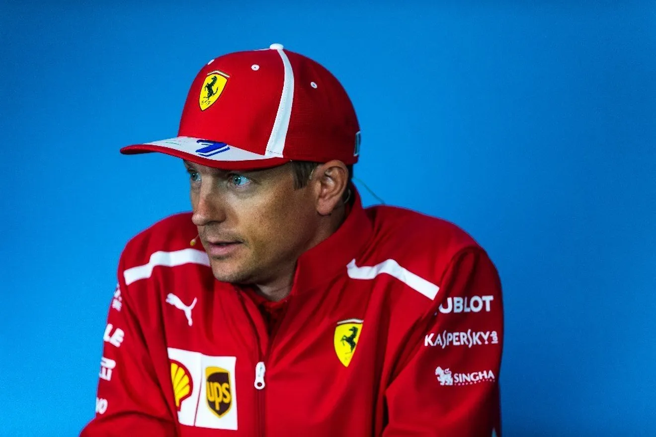 Räikkönen: "La mitad de la pista es con DRS, podría ser demasiado fácil adelantar"