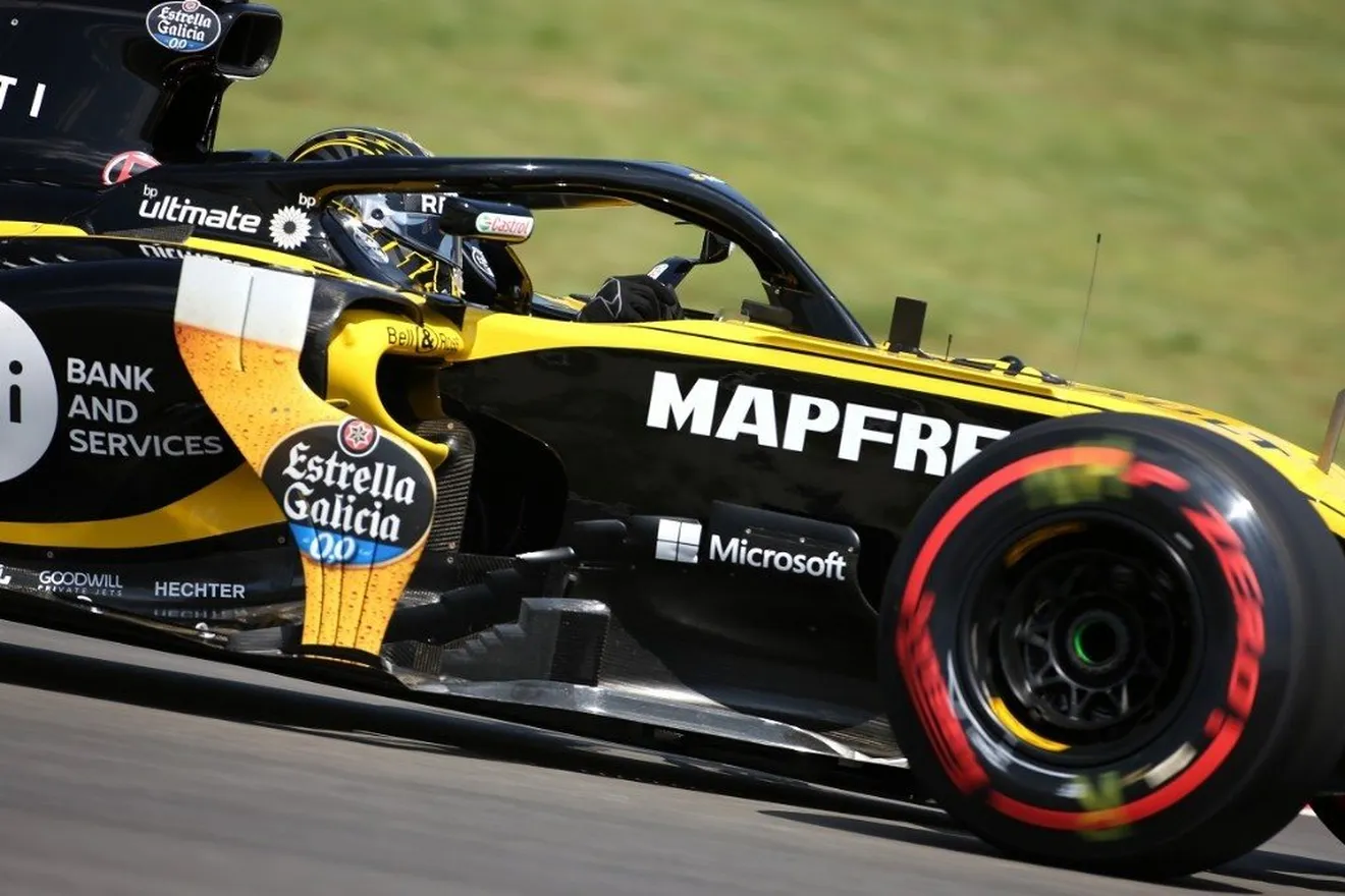 Renault espera terminar la temporada a medio segundo de la cabeza