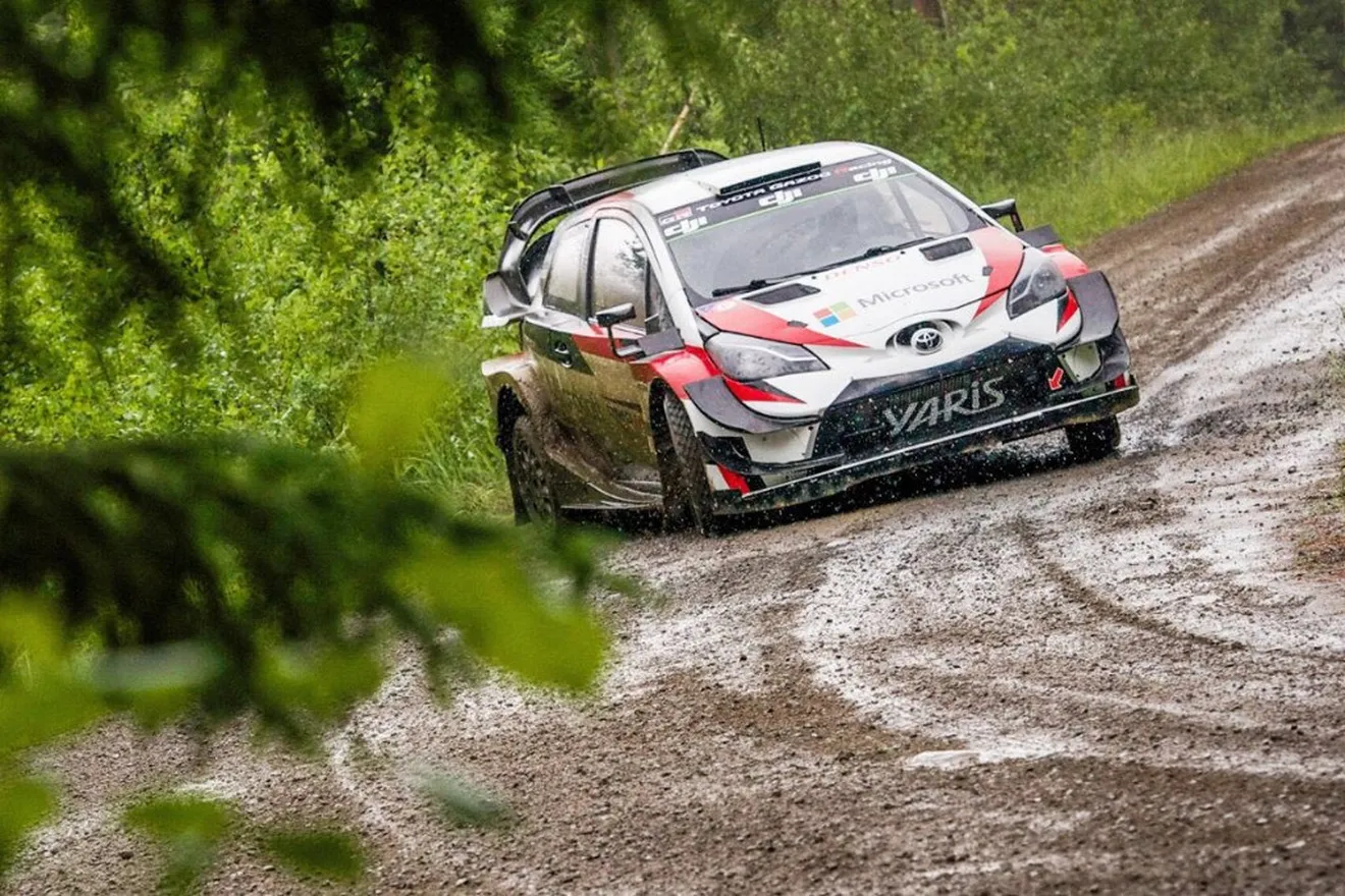 Toyota comienza los test previos al Rally de Finlandia