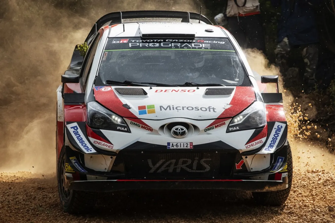 Toyota explica cómo es un test previo a un rally del WRC