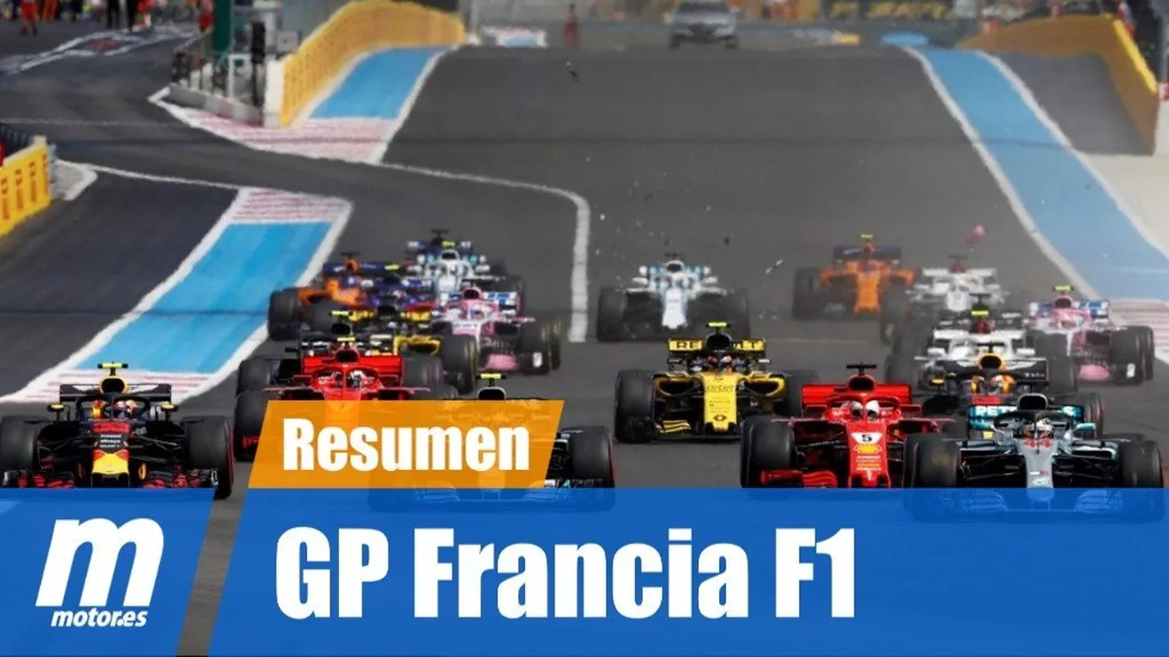 [Vídeo] Resumen del GP de Francia de F1 2018
