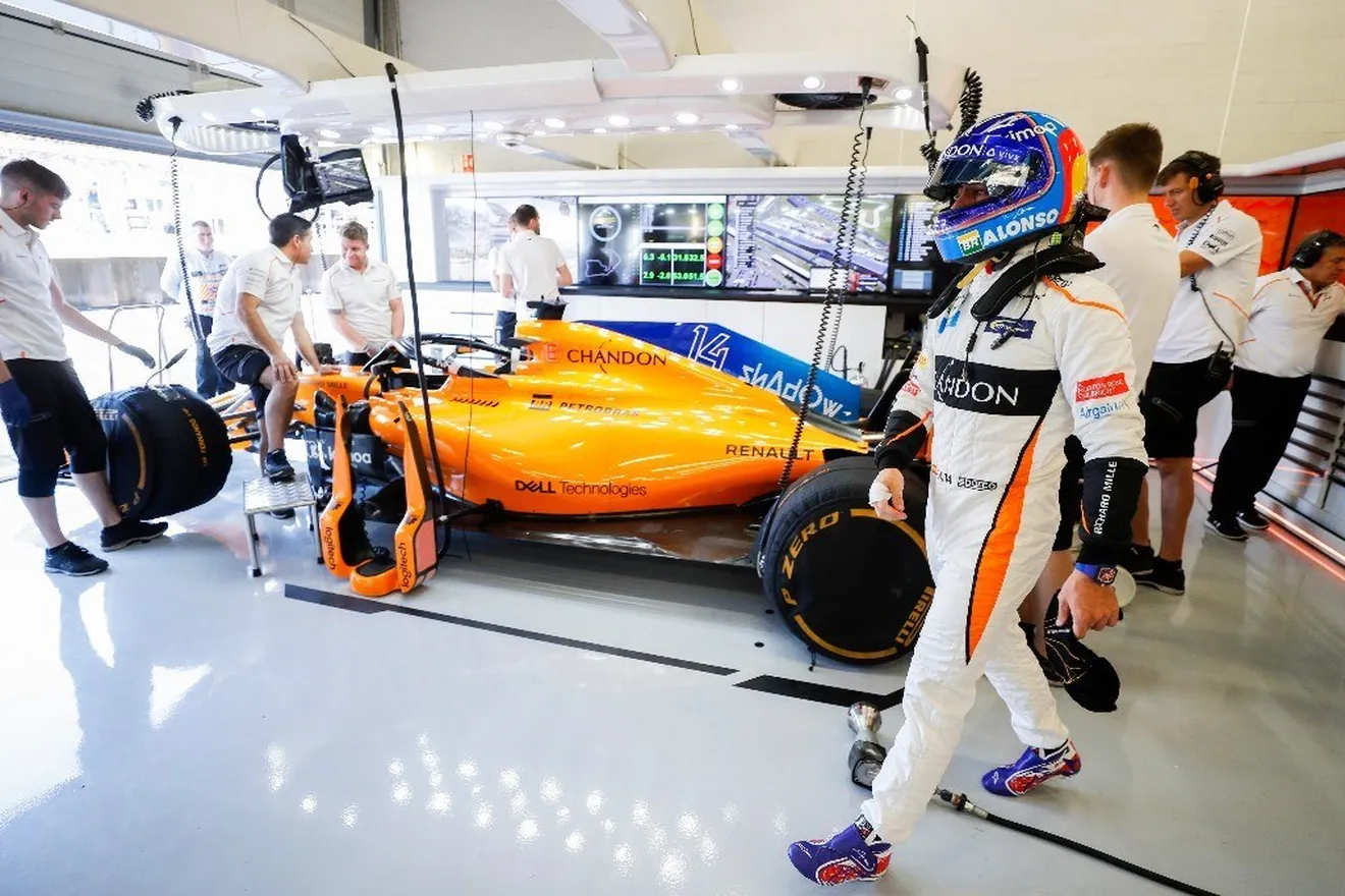 Alonso: "Tenemos alguna mejora para esta carrera"