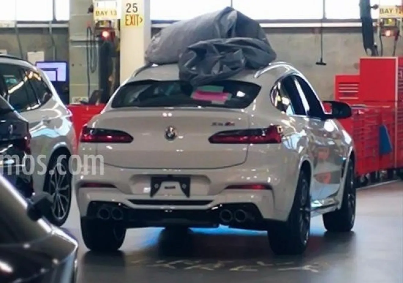 El nuevo BMW X4 M 2019 cazado al desnudo por primera vez