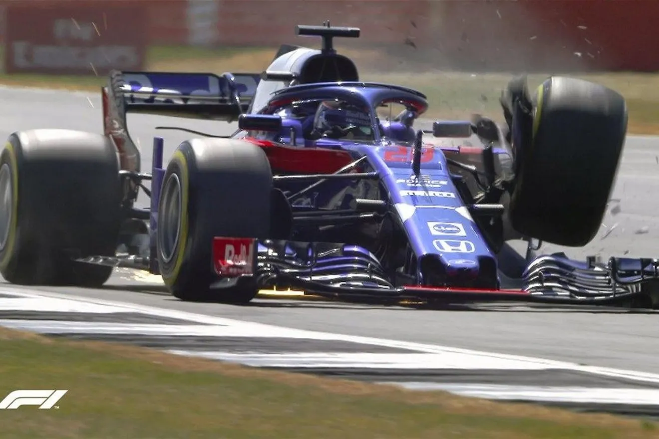El fuerte accidente de Hartley marca los terceros libres en Silverstone