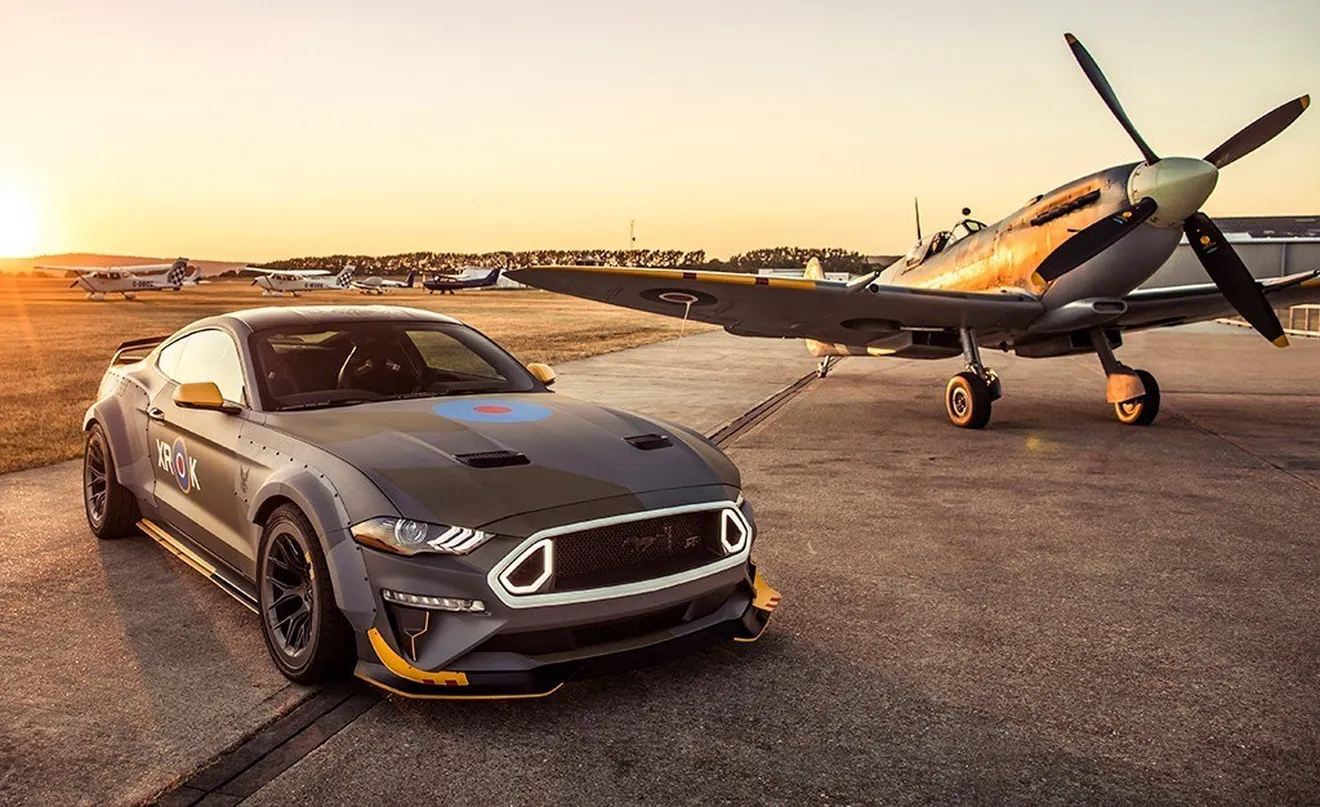 El nuevo Eagle Squadron Mustang GT de Ford y RTR se presenta en sociedad