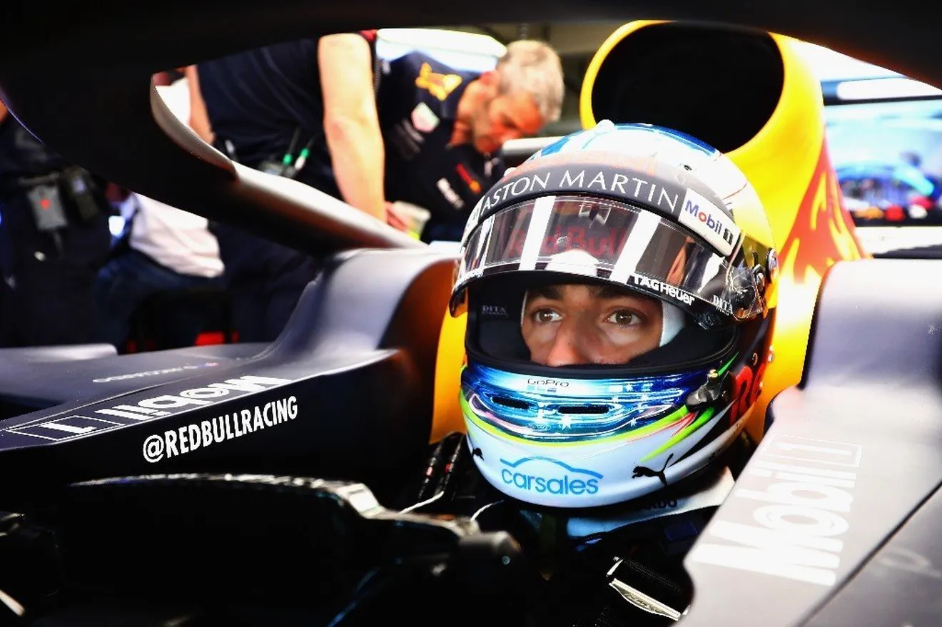 Ricciardo manda en una sesión plagada de experimentos