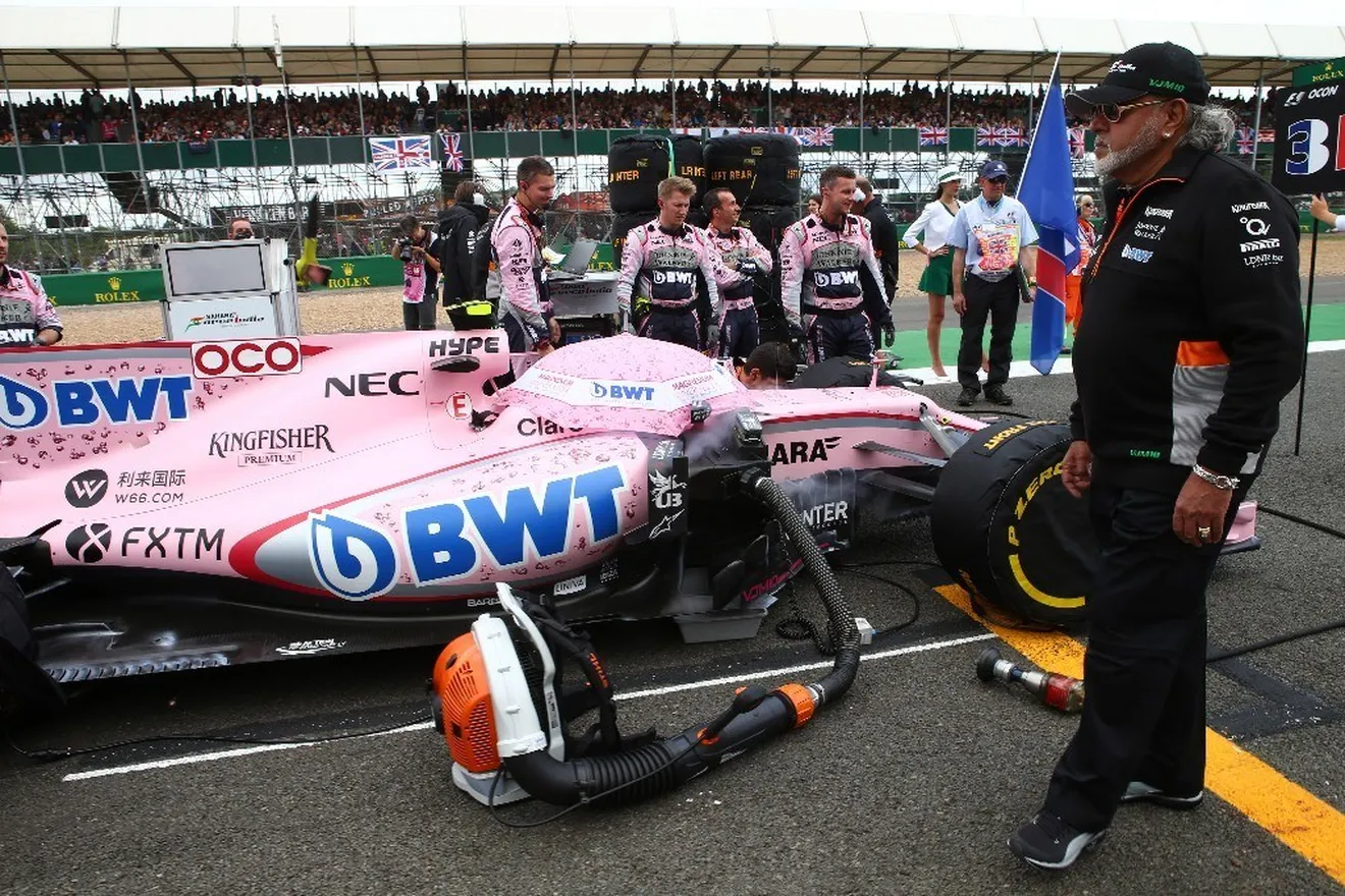 Mallya niega que Force India tenga deudas: "En absoluto, cero"