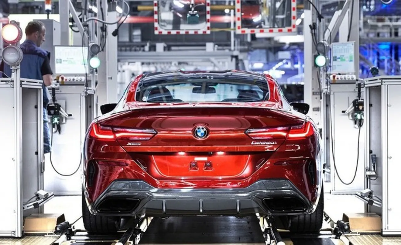 BMW Serie 8 - producción