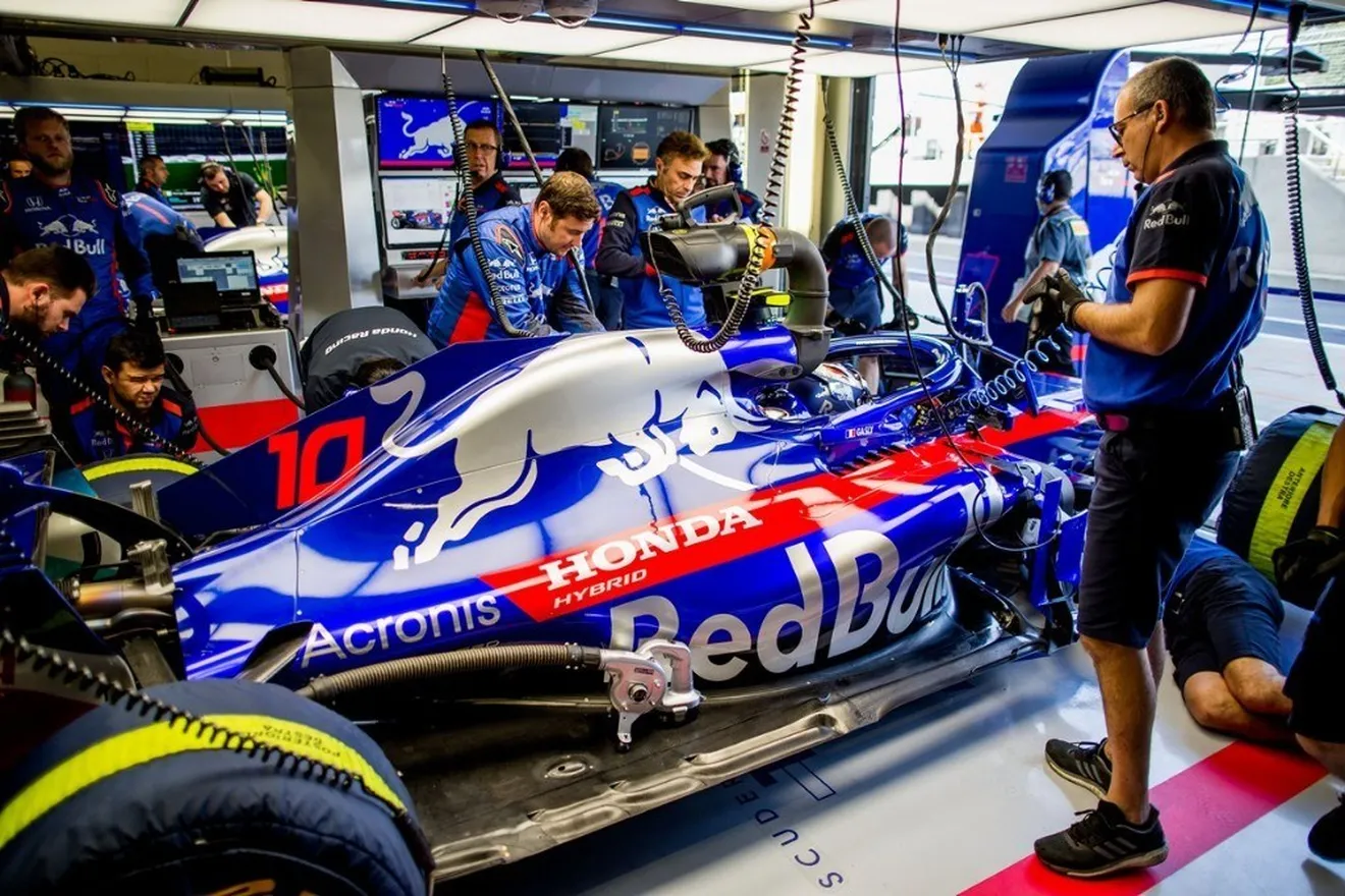 El motor Honda no permite puntuar a Toro Rosso: "Perdemos 9 décimas en recta"