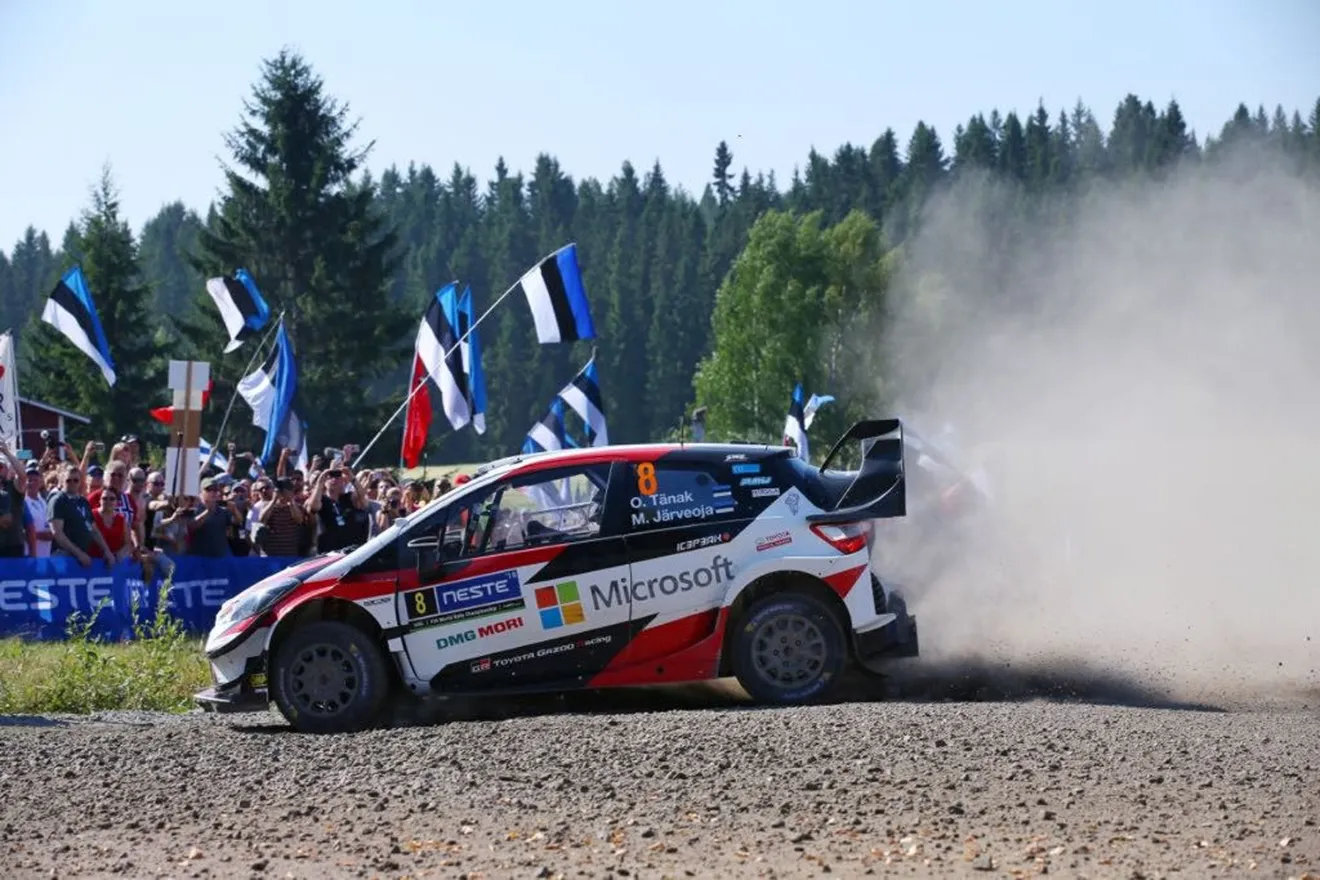 Tänak y Toyota no dan tregua en el Rally de Finlandia