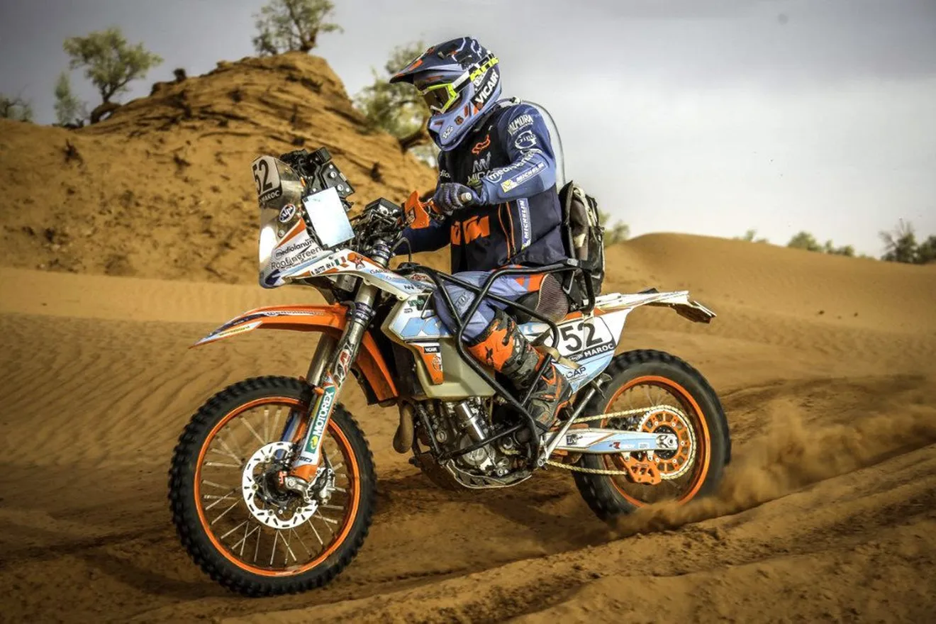El piloto parapléjico Nicola Dutto hará el Dakar en moto