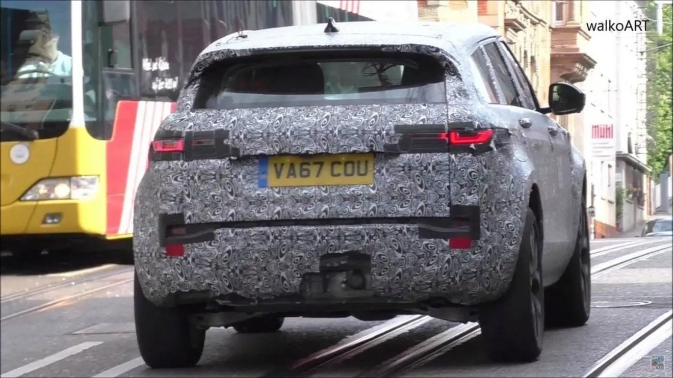 El Range Rover Evoque 2019 se destapa en un nuevo vídeo espía