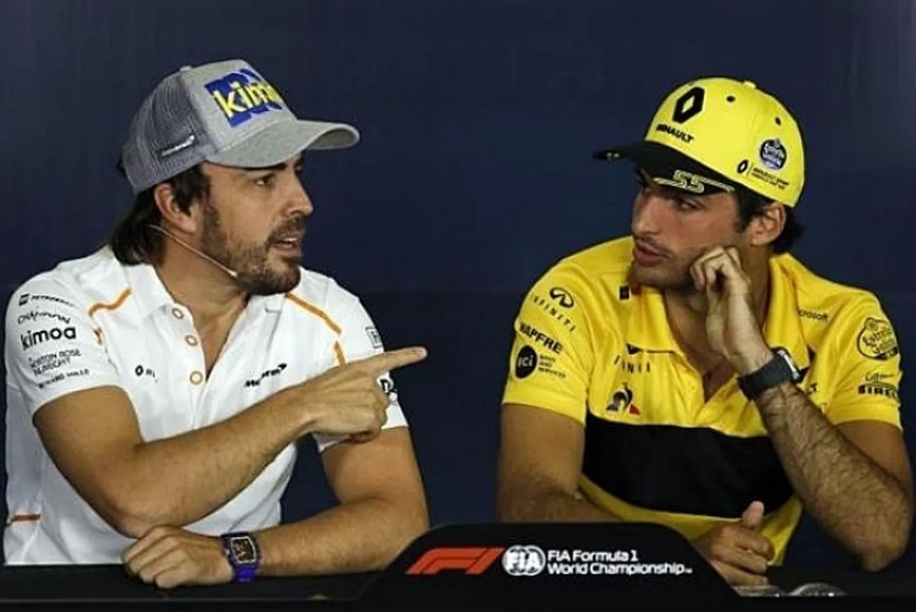 Sainz, entre Renault, Red Bull... y McLaren