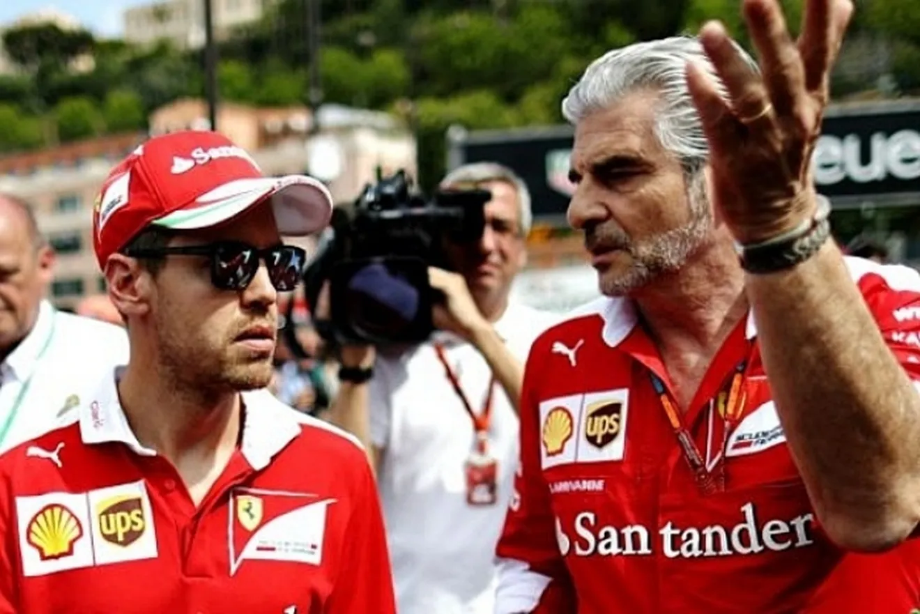 Vettel y Arrivabene responden a Mercedes: "Es absurdo pensar que ha sido deliberado"