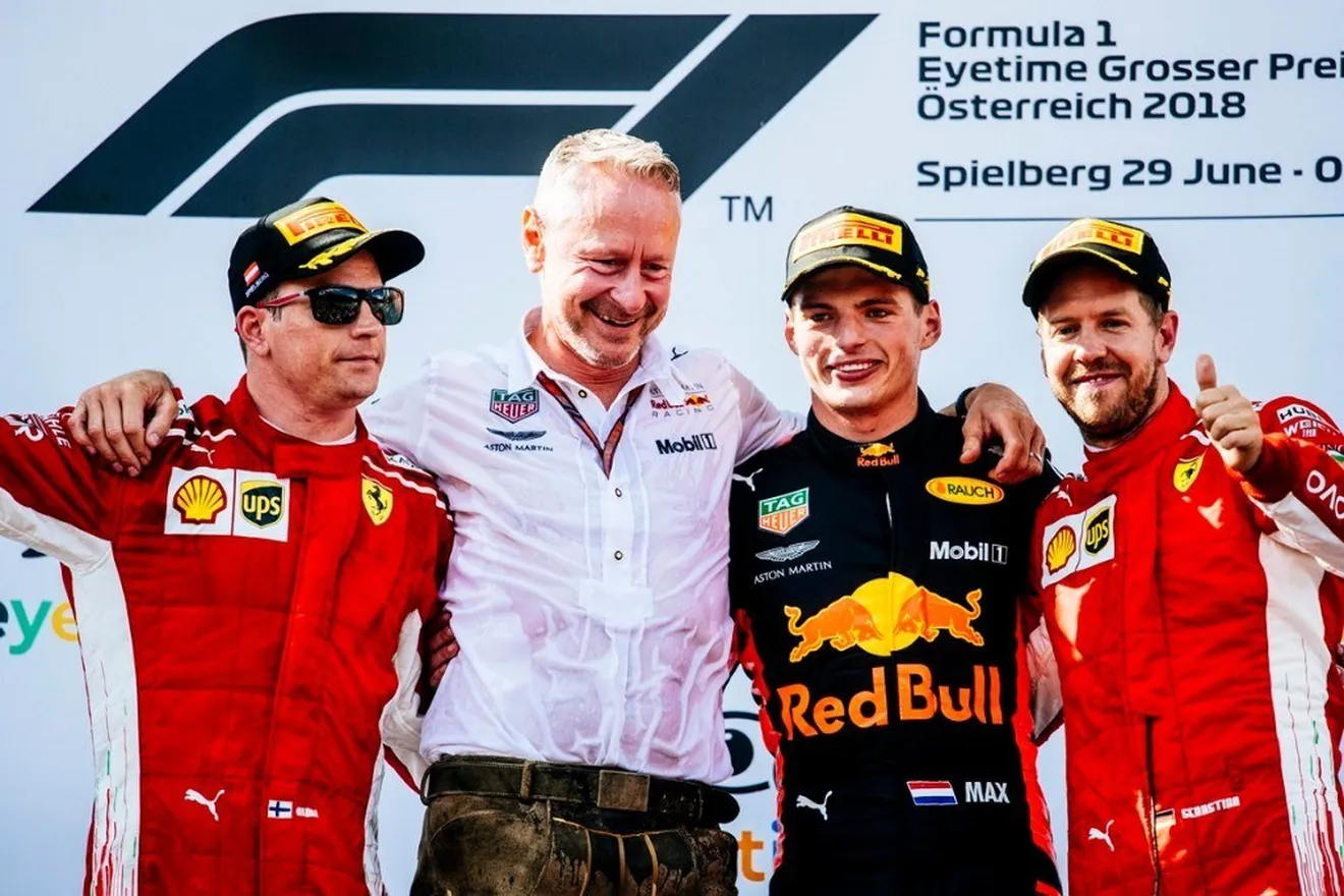 Vettel no esperaba órdenes de equipo en Austria: "Kimi hizo todo lo que pudo"