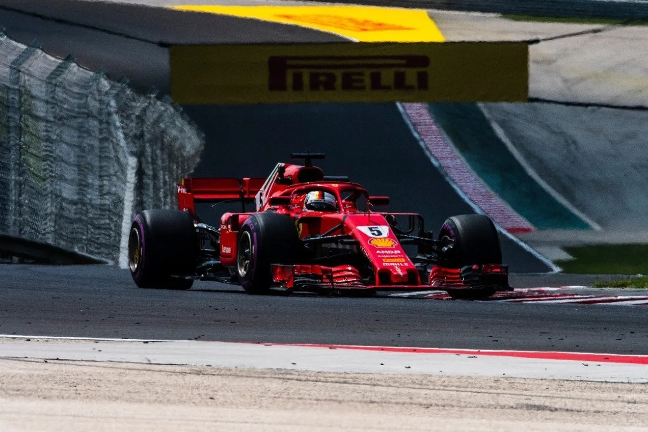 Vettel supera a los Mercedes antes de la clasificación