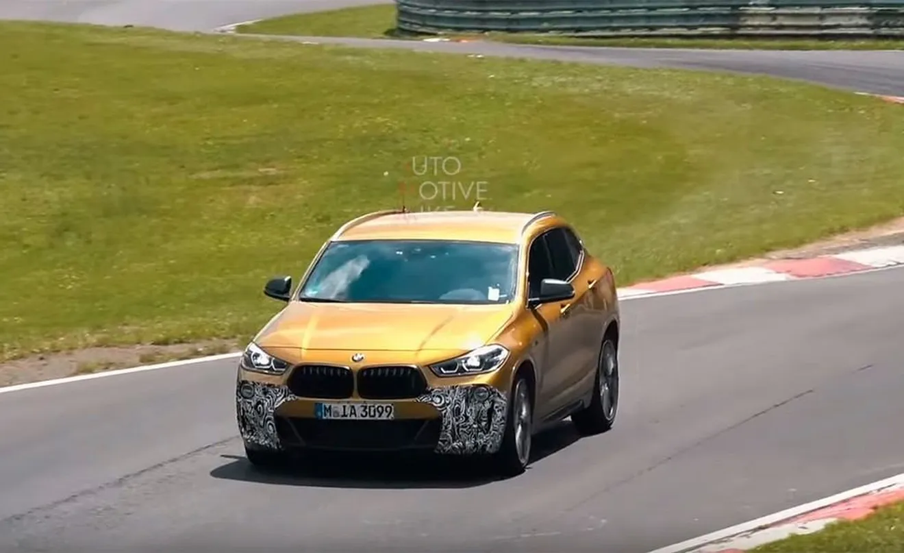 La esperada versión deportiva del BMW X2 se enfrenta a Nürburgring (con vídeo)