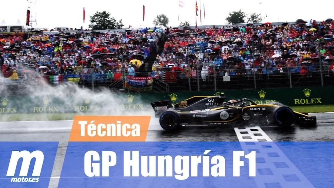 [Vídeo] F1 2018: análisis técnico del GP de Hungría