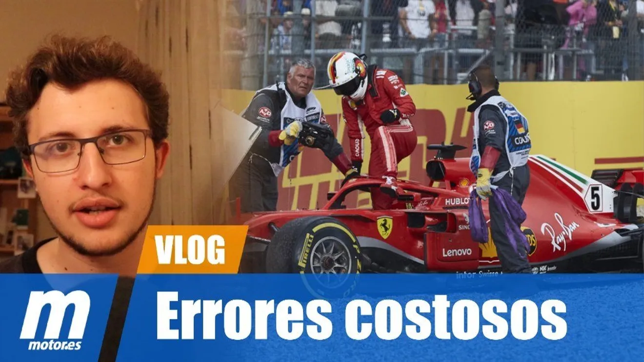 [Vídeo] Vettel en Alemania: errores que pueden costar títulos