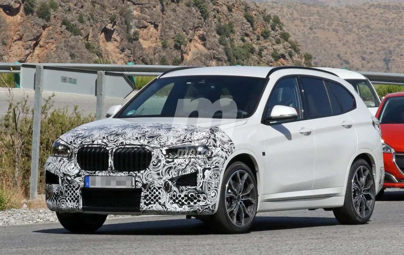 El nuevo BMW X1 2019 facelift se deja ver con más detalle