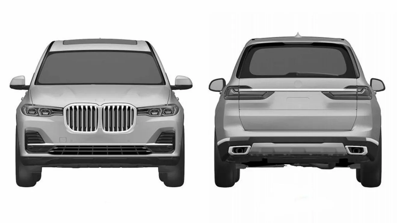 Filtrado el BMW X7 2019 al completo gracias a sus patentes