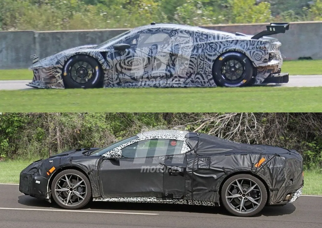 El Corvette C8 revelado gracias a la versión C8.R GTE de carreras