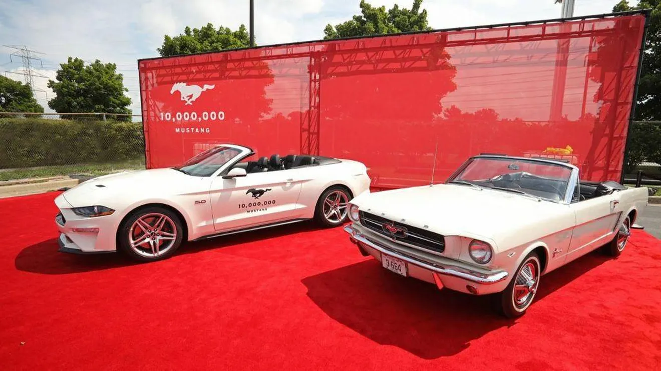 Ford Mustang 10 millones: un homenaje al primer Mustang fabricado