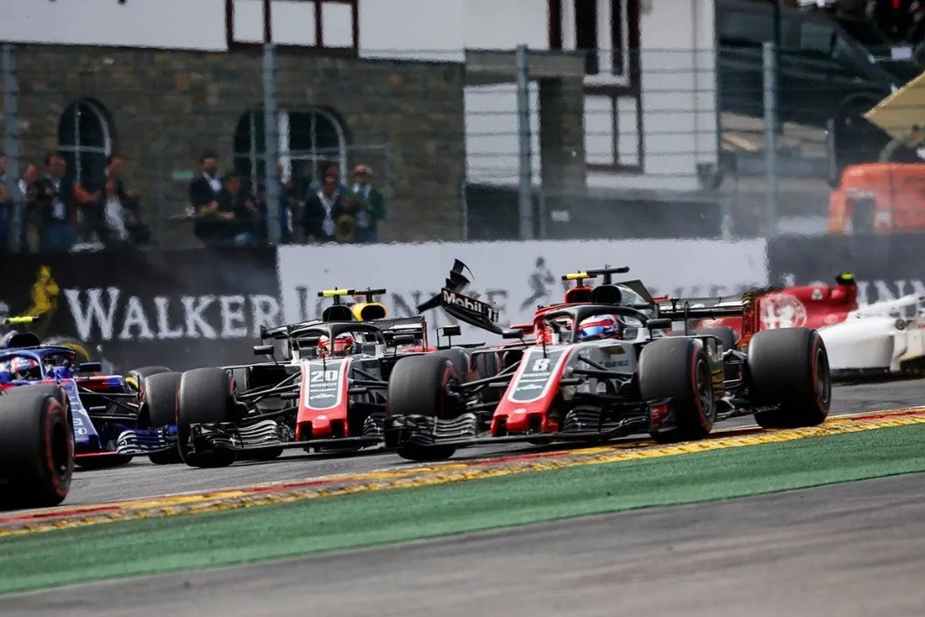 Haas se echa encima del cuarto puesto de Renault