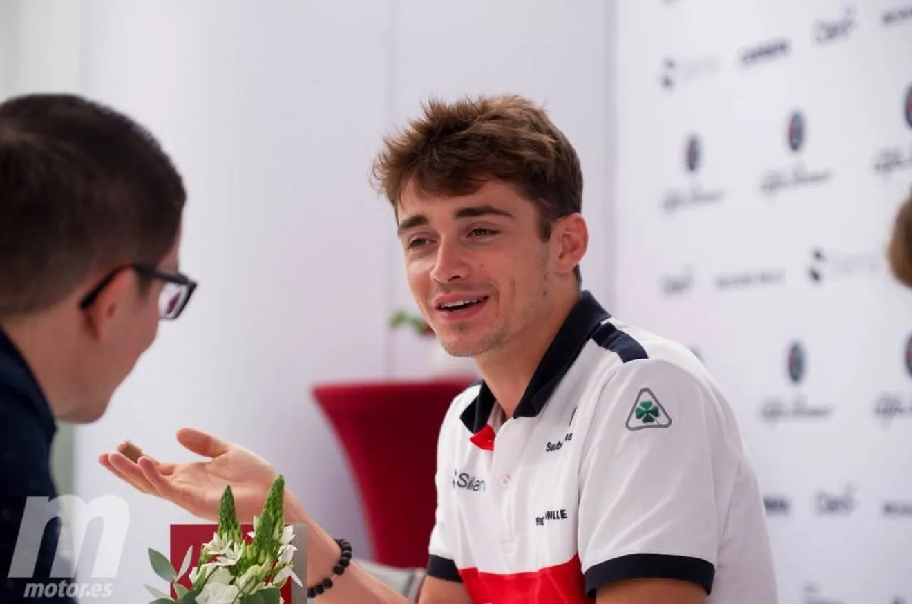Leclerc: "Estoy muy satisfecho con mi evolución"