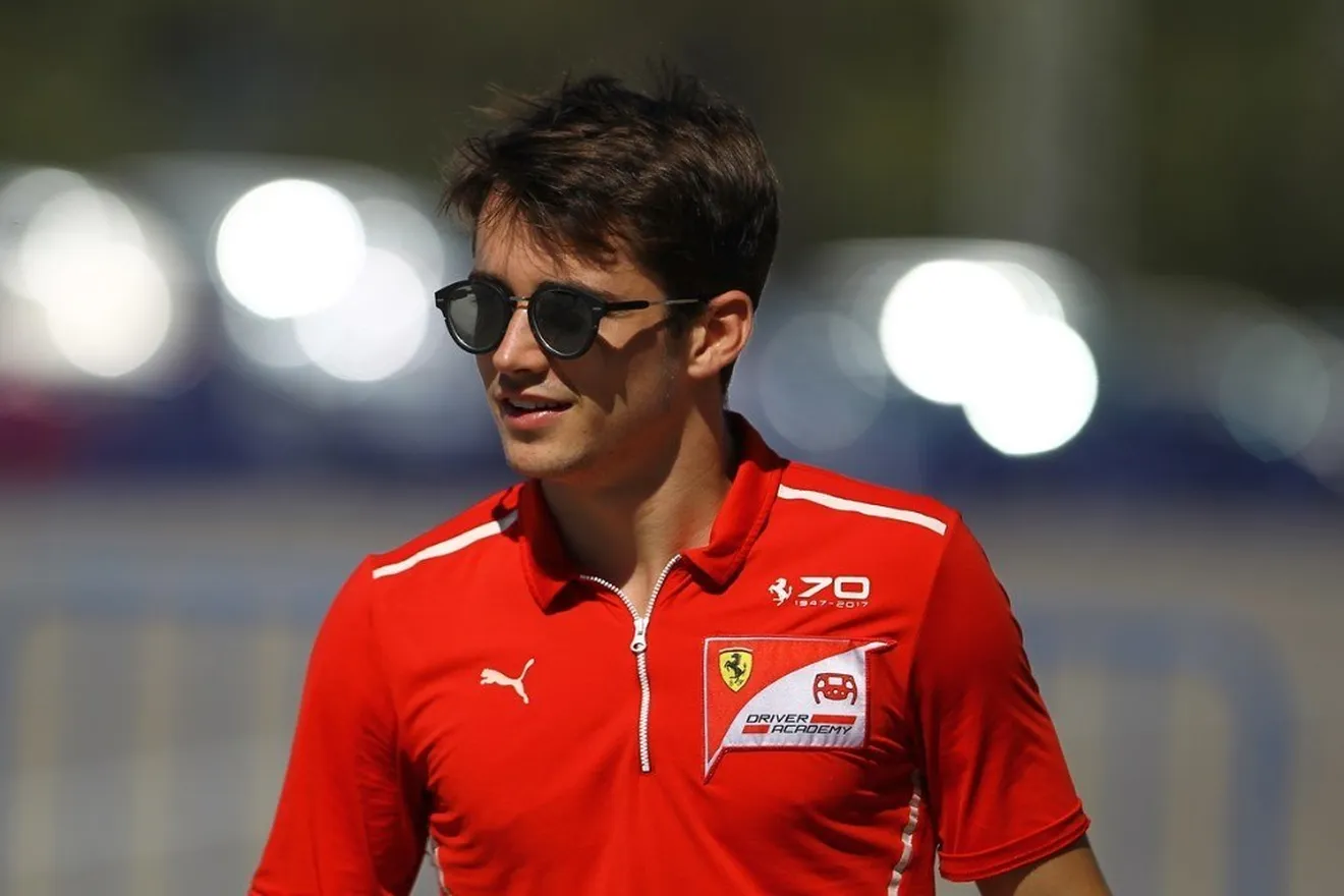 Leclerc completó su primer test con el Ferrari de 2018 en Monza