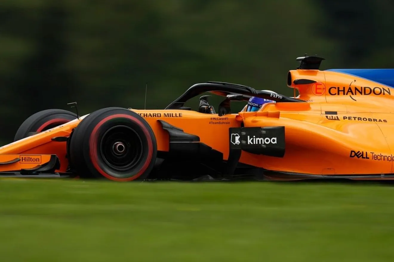 McLaren, el equipo con menos superblandos para Bélgica e Italia