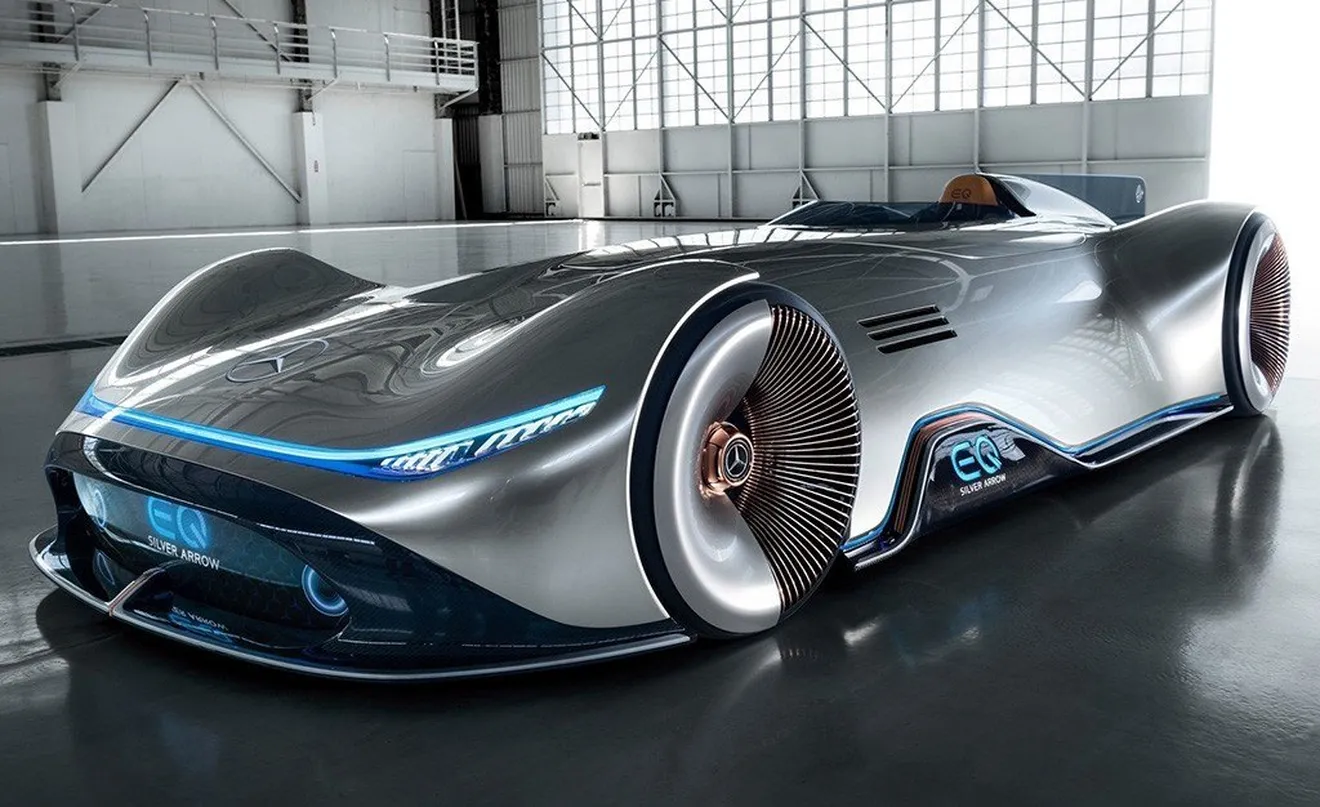 Mercedes Vision EQ Silver Arrow Concept, tecnología del futuro sin olvidar el pasado
