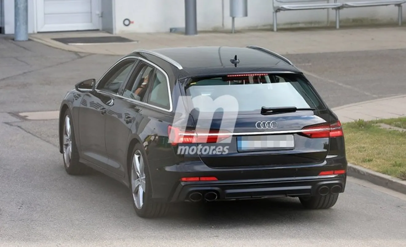 Audi S6 Avant 2019 - foto espía posterior