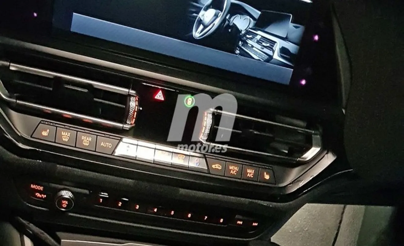 BMW Serie 3 Touring 2019 - foto espía interior